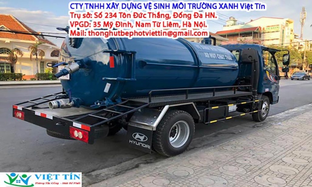 Thông Hút Bể Phốt Tại Hà Nội Việt Tín uy tín giá rẻ