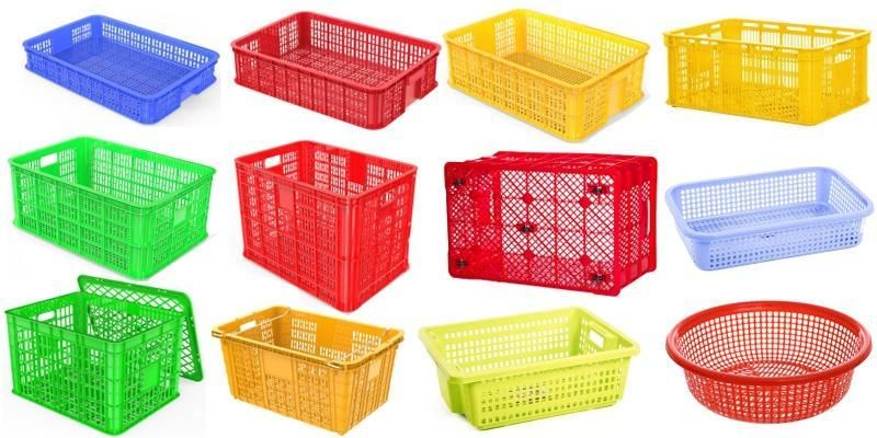 Rổ nhựa sọt nhựa là gì? Các loại rổ nhựa chữ nhật công nghiệp