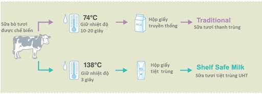 Quy trình thanh trùng sữa